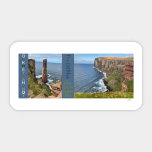 Old Man of Hoy  , Orkney Sticker